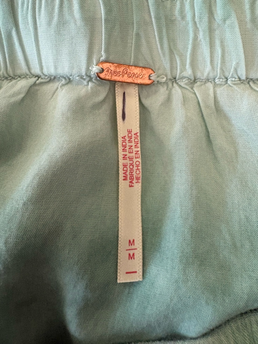 Free People “If Only” Mint Green Ruffle Two-Piece Set - Picture 3 of 11